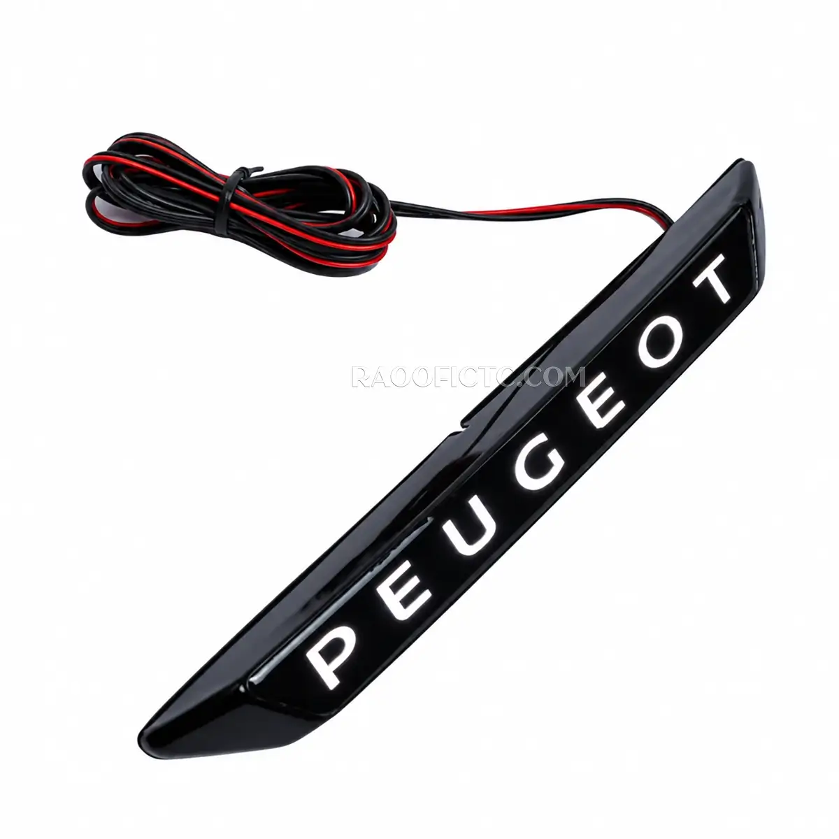 ورد پلیت سپر جلو پژو 207 مدل چراغ دار با طرح نوشته PEUGEOT - تصویر 3