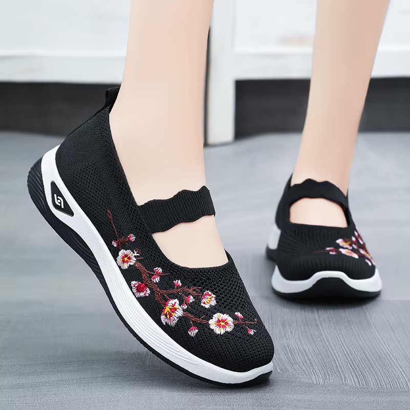 کفش صندل تابستانه گلدار زنانه Women's Summer Sandal از نوپا - تصویر 8