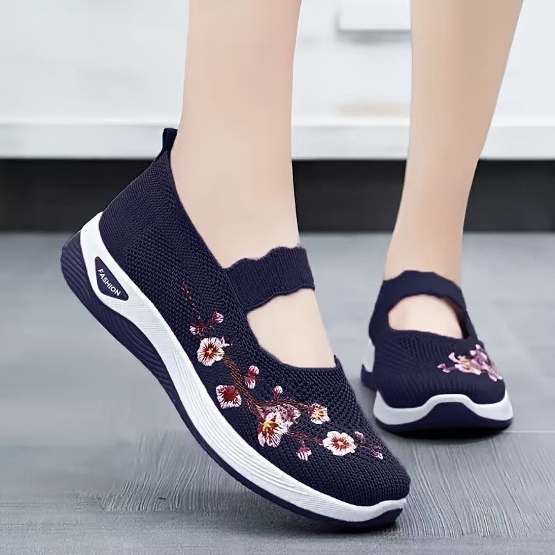 کفش صندل تابستانه گلدار زنانه Women's Summer Sandal از نوپا - تصویر 11