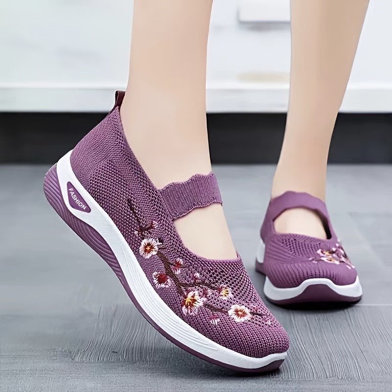 کفش صندل تابستانه گلدار زنانه Women's Summer Sandal از نوپا - تصویر 9