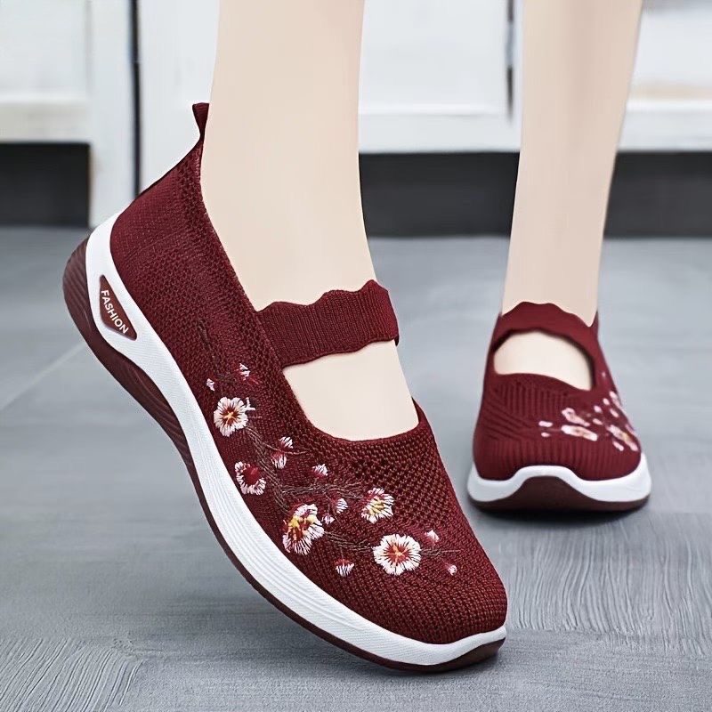 کفش صندل تابستانه گلدار زنانه Women's Summer Sandal از نوپا - تصویر 7