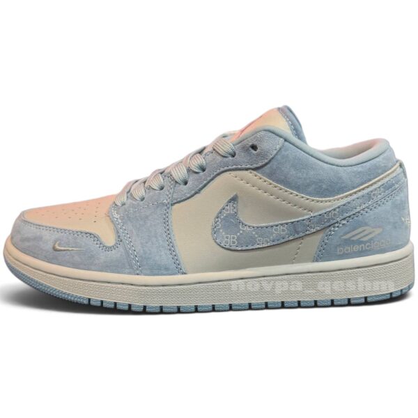 کفش کتونی زنانه و مردانه نایک ایر جردن 1 لو بالنسیاگا Nike Air Jordan 1 Low Balenciaga