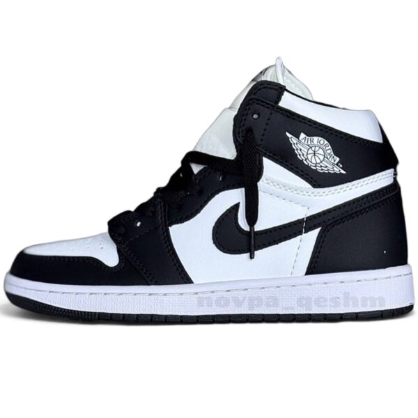 کفش کتونی زنانه و مردانه نایک ایر جردن ۱ ساقدار پاندا Nike Air Jordan 1 High Panda