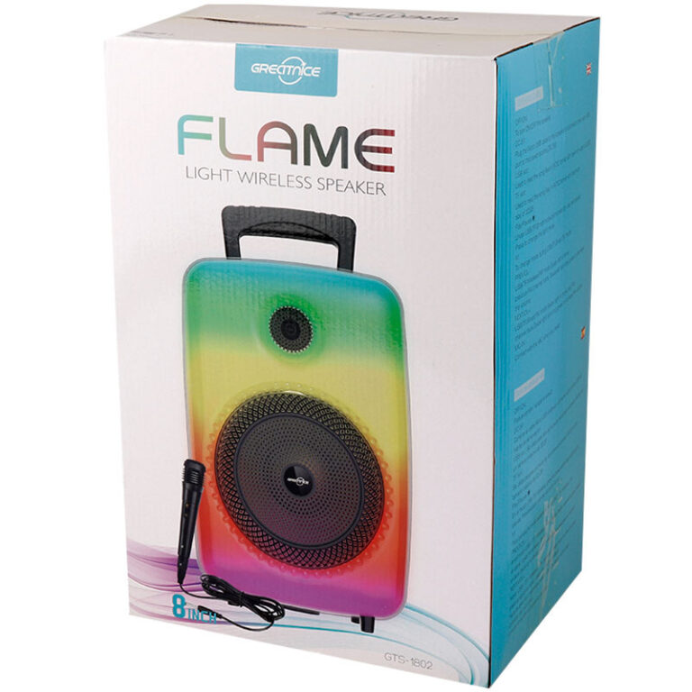 اسپیکر بلوتوثی رم و فلش خور Greatnice GTS-1802 + میکروفون