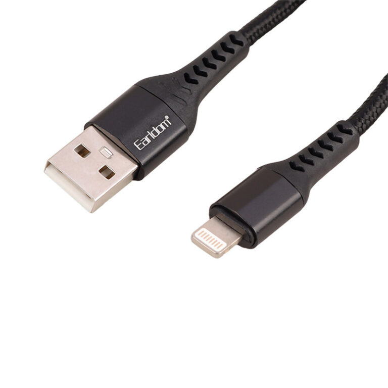 کابل لایتنینگ فست شارژ 2.4 آمپر ارلدام EC-139i طول 1 متر
