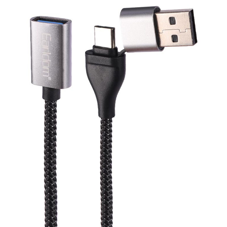 تبدیل USB OTG به تایپ سی / USB ارلدام ET-OT83