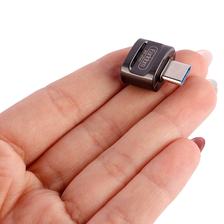 تبدیل USB OTG به تایپ سی ارلدام ET-OT41