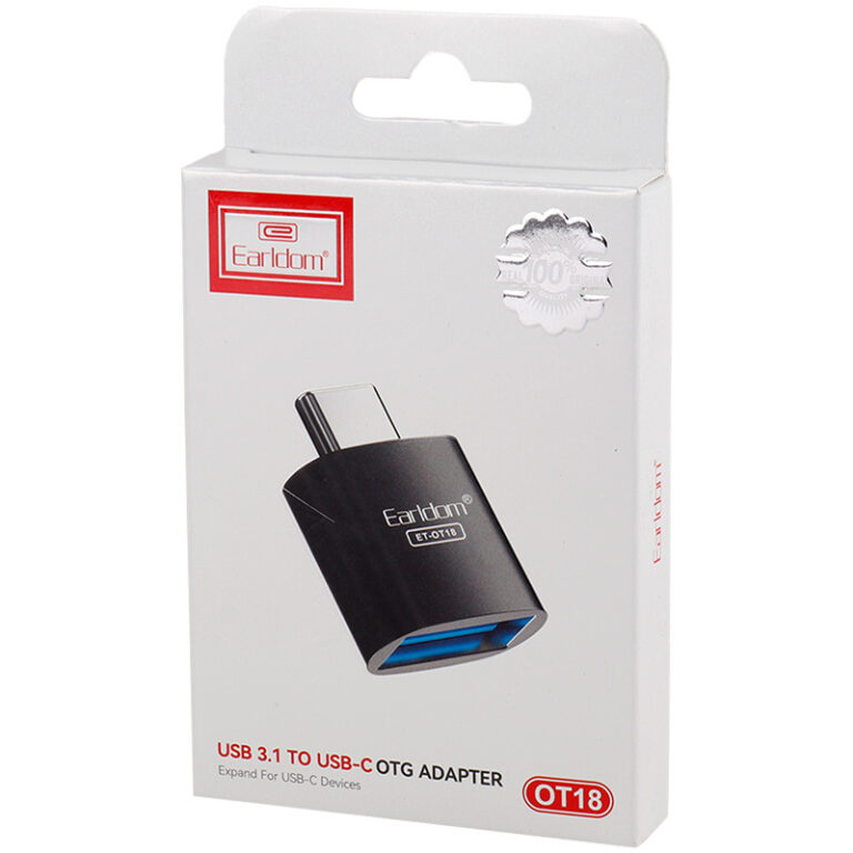 تبدیل USB OTG به تایپ سی ارلدام ET-OT18