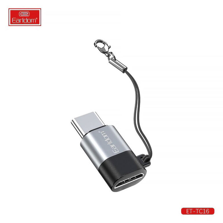 تبدیل OTG میکرو یو اس بی به تایپ سی ارلدام ET-TC16