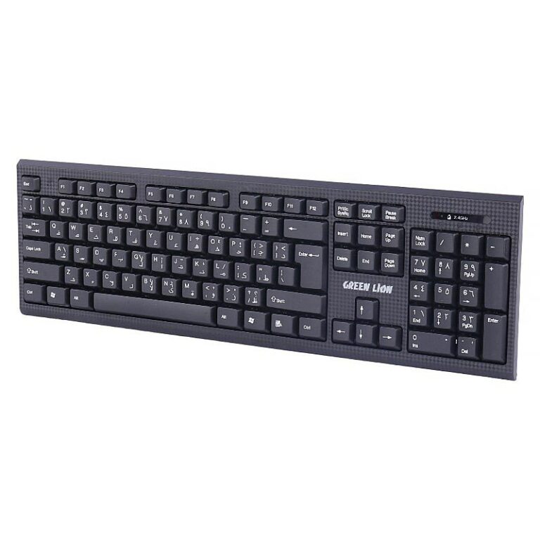 کیبورد و موس بی سیم گرین لاین GNWS24GKEYM
