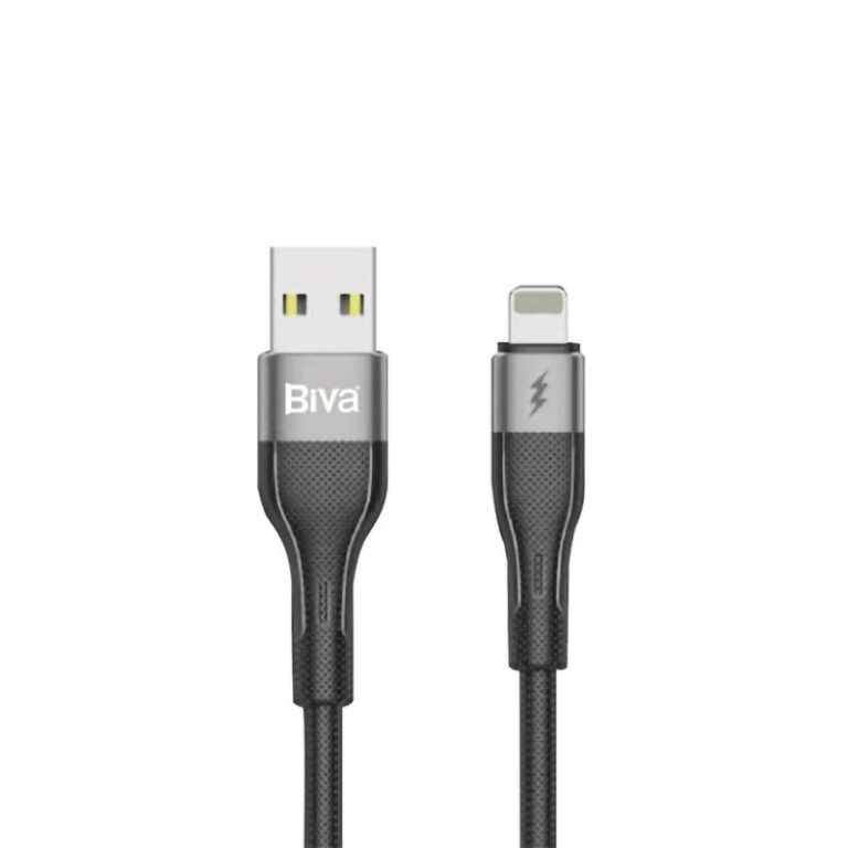 کابل لایتنینگ فست شارژ 3 آمپر بیوا C-20L طول 2 متر