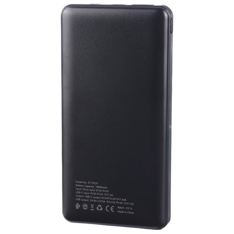پاور بانک فست شارژ ارلدام ET-PD29 PD 22.5W ظرفیت 10000 میلی آمپر ساعت - تصویر 2