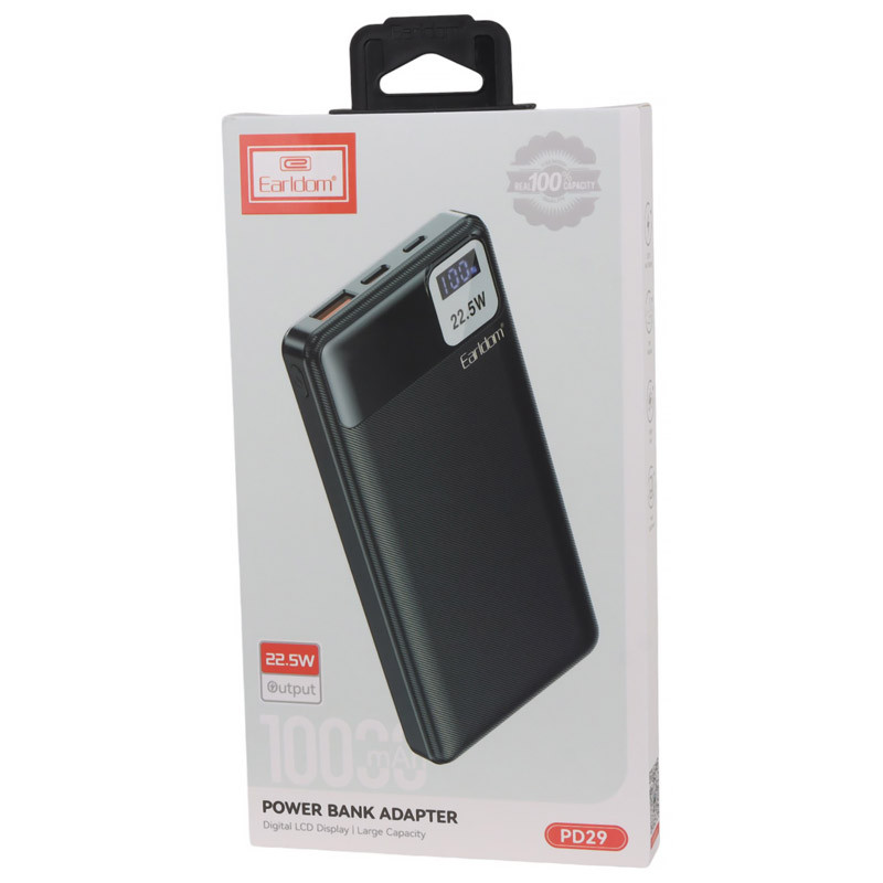 پاور بانک فست شارژ ارلدام ET-PD29 PD 22.5W ظرفیت 10000 میلی آمپر ساعت - تصویر 9