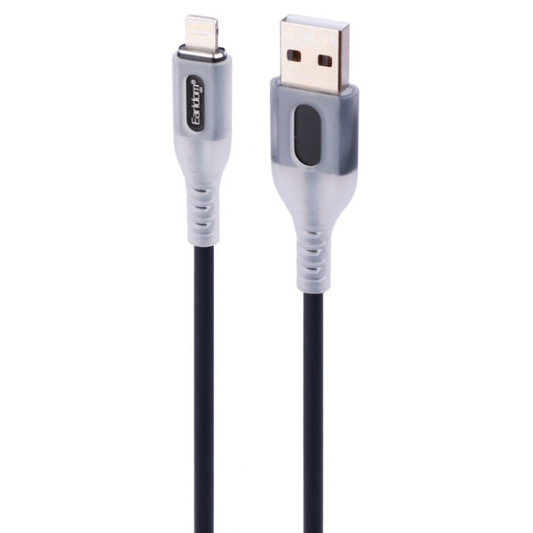 کابل لایتنینگ فست شارژ 2.4 آمپر ارلدام EC-192L طول 1 متر