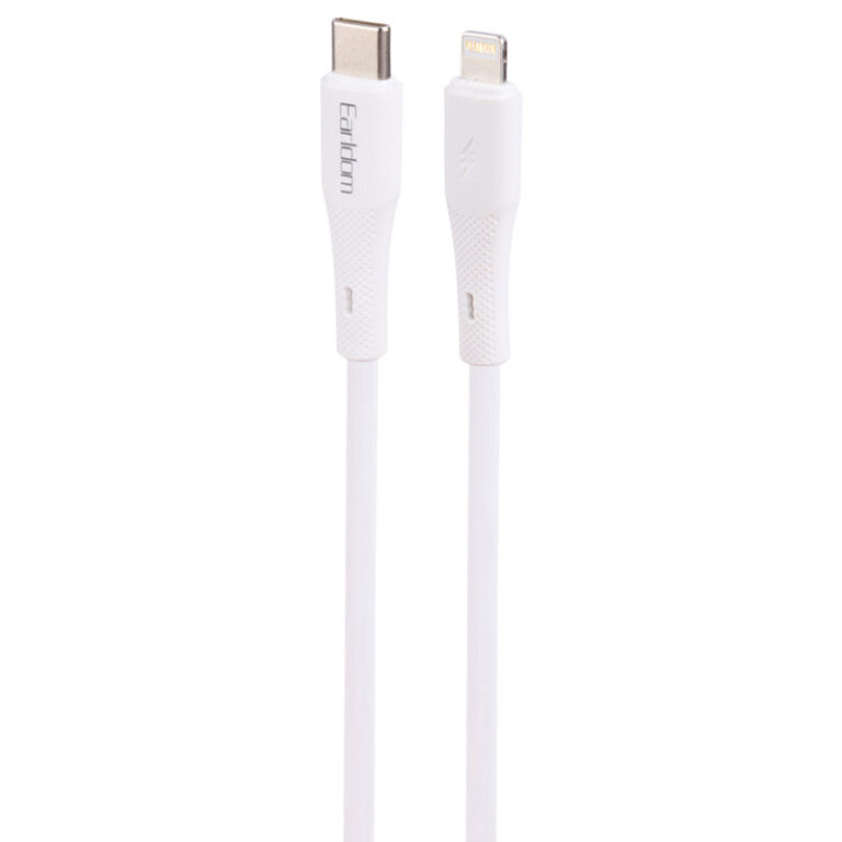 کابل تایپ سی به لایتنینگ فست شارژ 30 وات ارلدام EC-185C-L طول 1 متر