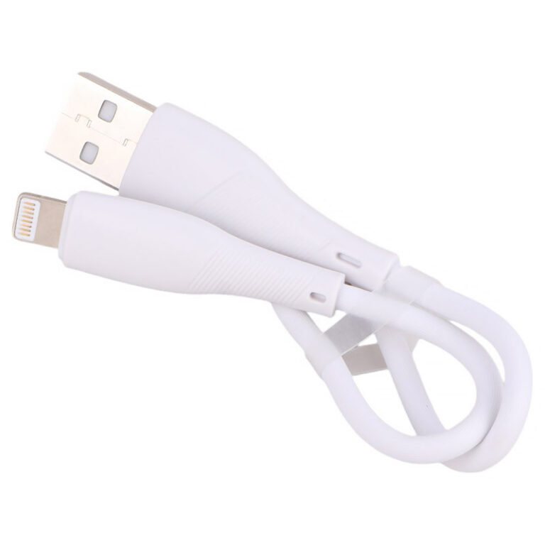 کابل کوتاه لایتنینگ فست شارژ 2.4 آمپر ارلدام EC-163i طول 25 سانتی متر