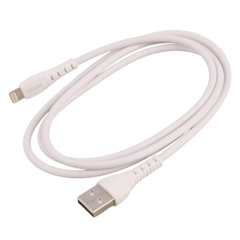 کابل لایتنینگ فست شارژ 5 آمپر شوش SH101i طول 1.1 متر