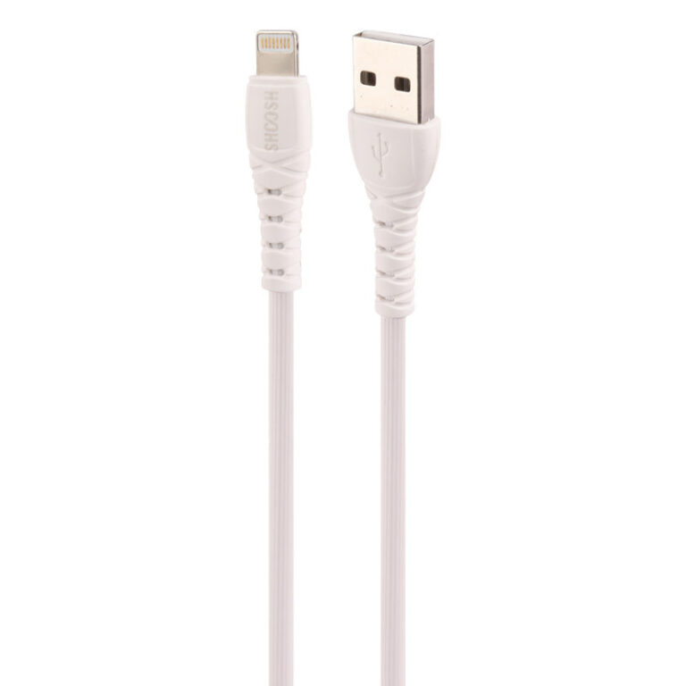 کابل لایتنینگ فست شارژ 5 آمپر شوش SH101i طول 1.1 متر