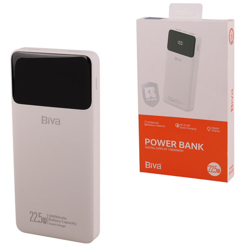 پاور بانک فست شارژ بیوا BP-020 PD 20W ظرفیت 10000 میلی آمپر ساعت