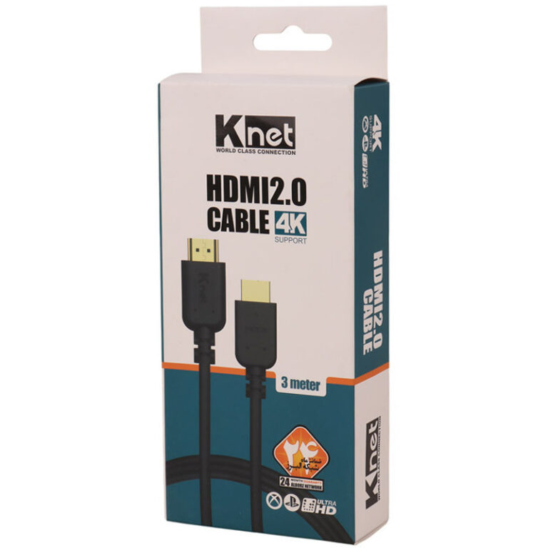کابل HDMI 4K کی نت K-C221 K-CH200030 طول 3 متر