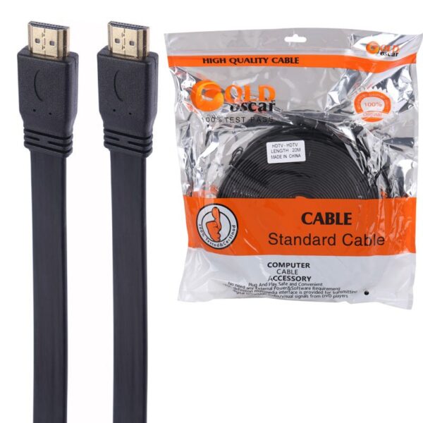 کابل HDMI گلد اسکار Gold Oscar طول 20 متر