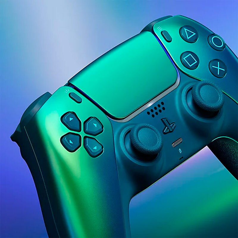 دسته بازی بی سیم SONY PlayStation 5 DualSense Chroma Teal - تصویر 5