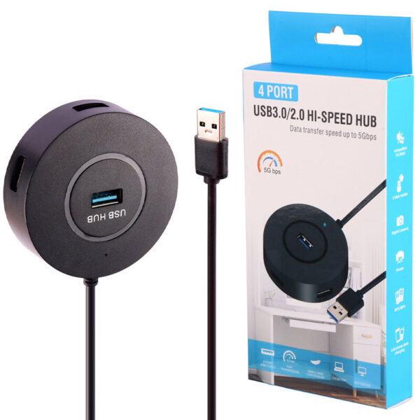 هاب 4 پورت USB3.0 های اسپید کد 1