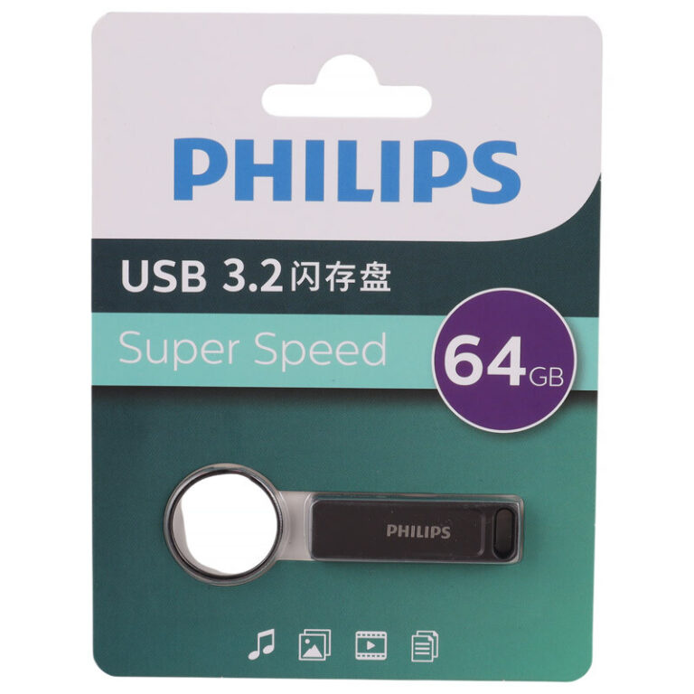 فلش 64 گیگ فیلیپس Philips FM21UA064B/93-F USB3.2