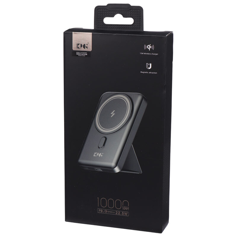 پاور بانک بی سیم فست شارژ کی پی جی WPG-101 22.5W QC3.0 PD ظرفیت 10000 میلی آمپر ساعت - تصویر 9