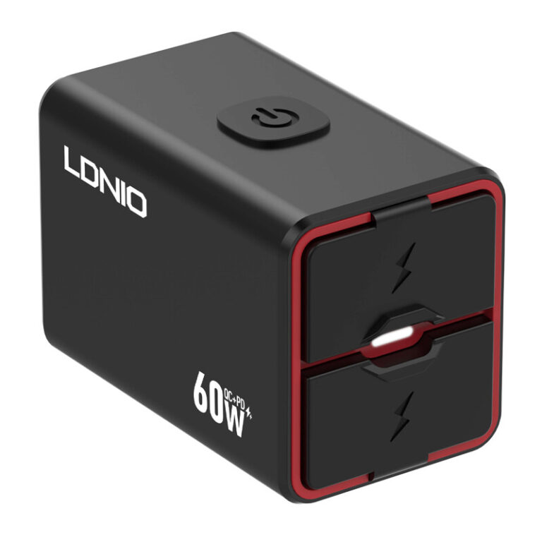 شارژر موبایل موتور سیکلت فست شارژ LDNIO C108 QC3.0 PD 3A 30W