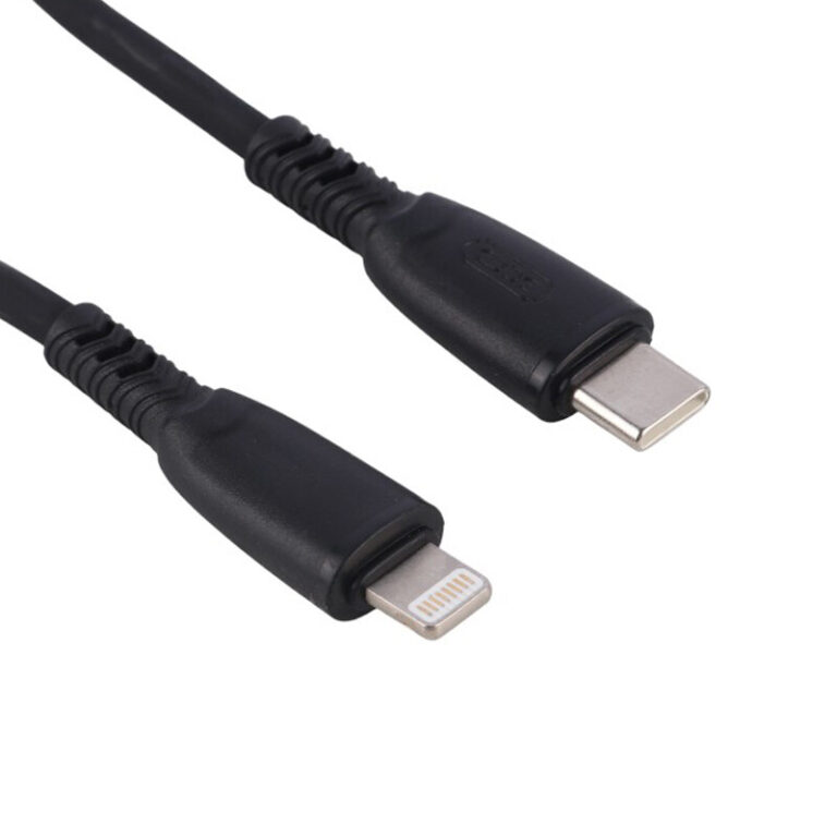 کابل کوتاه تایپ سی به لایتنینگ فست شارژ 27 وات ایکس او XO-NB-Q248A طول 25 سانتی متر