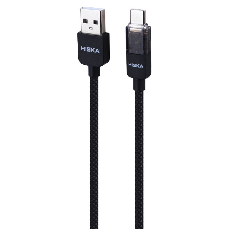 کابل تایپ سی فست شارژ 3 آمپر هیسکا LX-891AC طول 1 متر