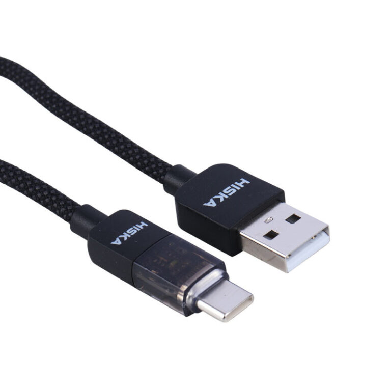 کابل تایپ سی فست شارژ 3 آمپر هیسکا LX-891AC طول 1 متر