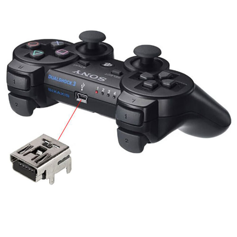 سوکت پورت شارژ دسته بازی PS3