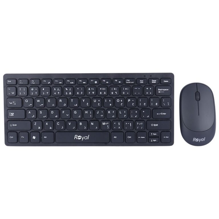 کیبورد و موس بی سیم رویال RKM-810