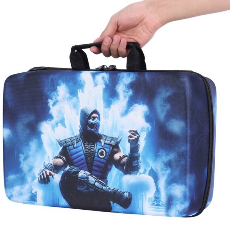 کیف کنسول بازی PS5 Slim طرح Mortal Kombat کد 12