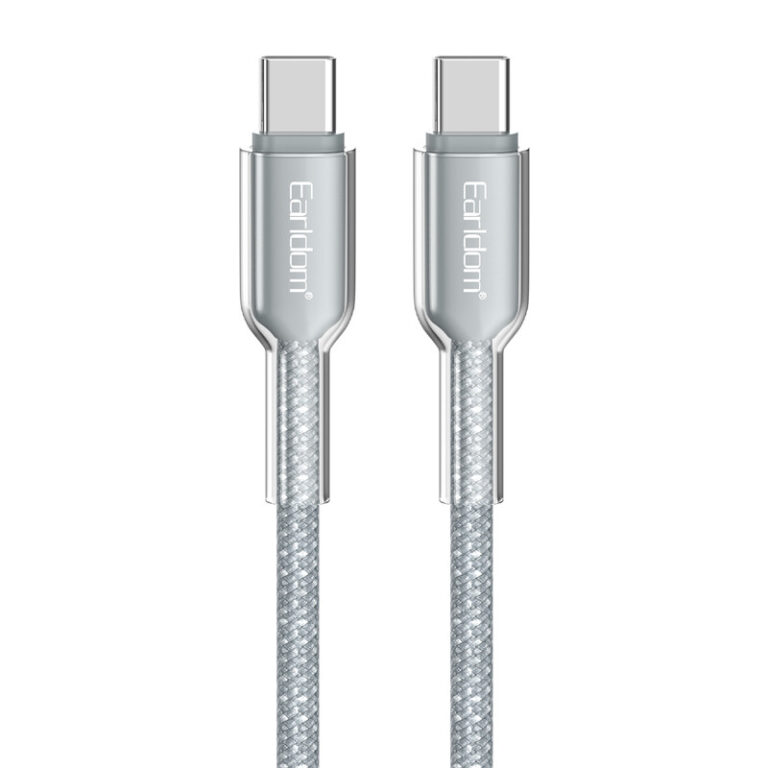 کابل دو سر تایپ سی فست شارژ 60 وات ارلدام EC-205C-C طول 1 متر