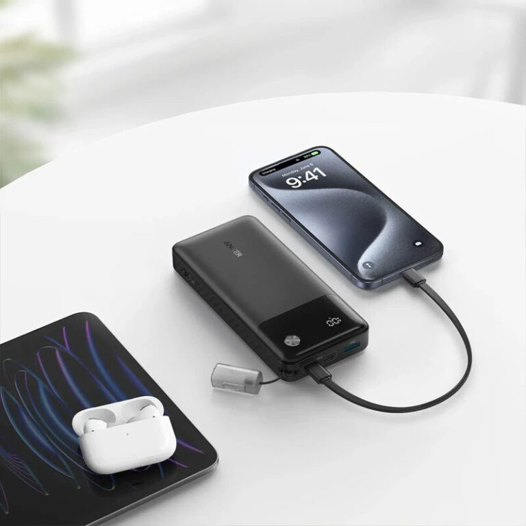 پاور بانک فست شارژ انکر A1384 PD 30W ظرفیت 20000 میلی آمپر ساعت