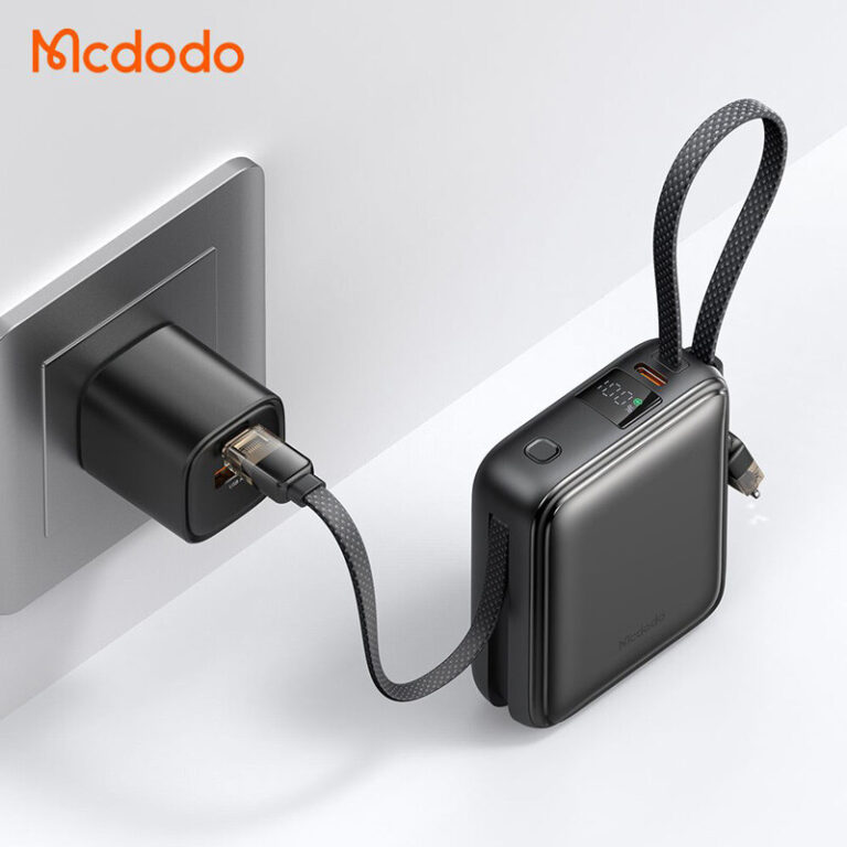 پاور بانک فست شارژ مک دودو MC-255 PD QC3.0 22.5W ظرفیت 10000 میلی آمپر ساعت