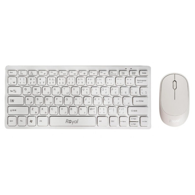 کیبورد و موس بی سیم رویال RKM-810