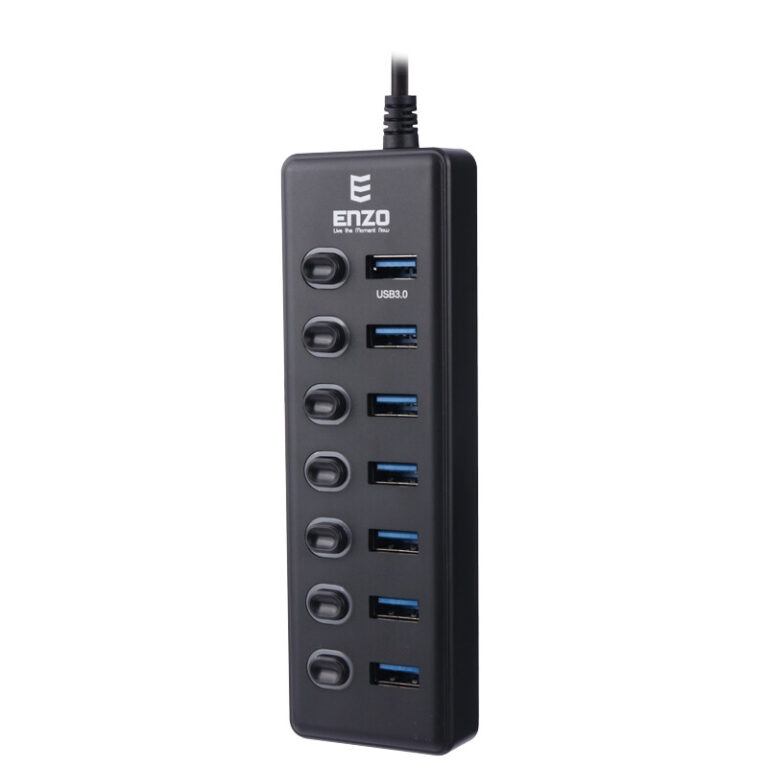 هاب 7 پورت USB 3.0 انزو UH-70A