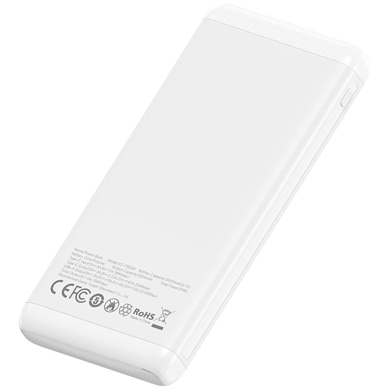 پاور بانک فست شارژ ایکس او XO-PB308 22.5W ظرفیت 10000 میلی آمپر ساعت - تصویر 5