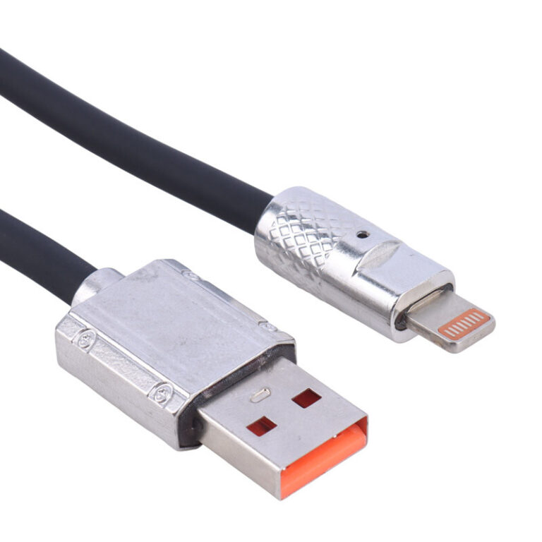 کابل لایتنینگ فست شارژ 2.4 آمپر اسکای دلفین S36L طول 1 متر