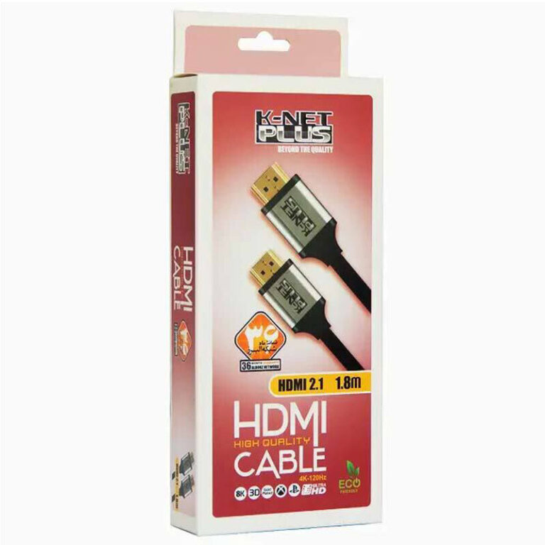 کابل HDMI 8K کی نت پلاس KP-A130 طول 1.8 متر