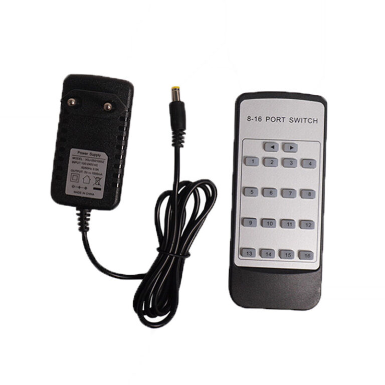سوییچ 8 پورت HDMI کی نت K-S728 + ریموت کنترل