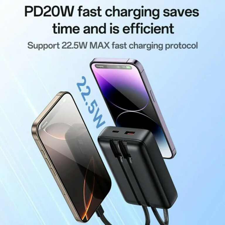 پاور بانک فست شارژ یسیدو YP85 PD 22.5W ظرفیت 20000 میلی آمپر ساعت