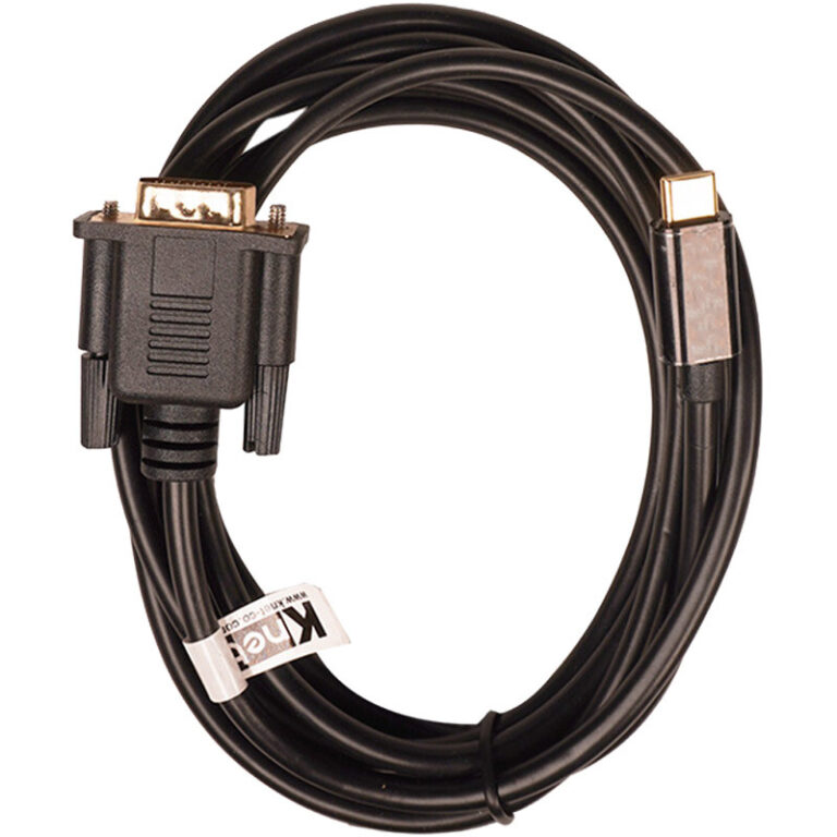 کابل تبدیل Type-C به VGA کی نت K-CO30 طول 1.8 متر
