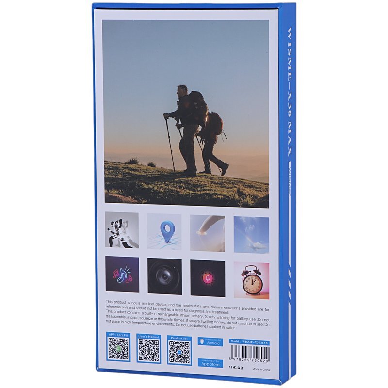 ساعت هوشمند ویسمی WISME-X38 Max - تصویر 9