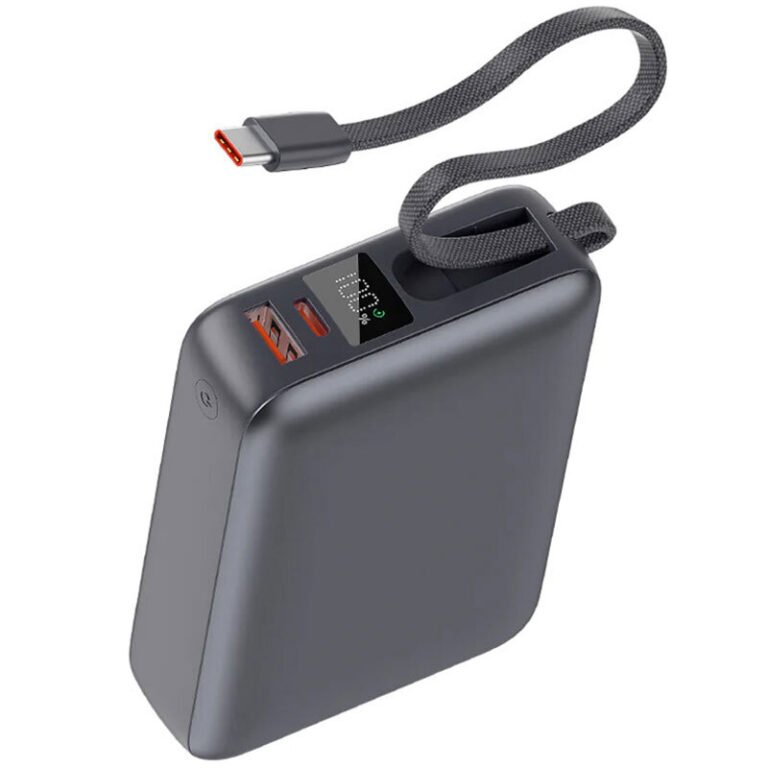 پاور بانک فست شارژ کیو سی وای PB20A QC3.0 PD3.0 45W ظرفیت 20000 میلی آمپر ساعت