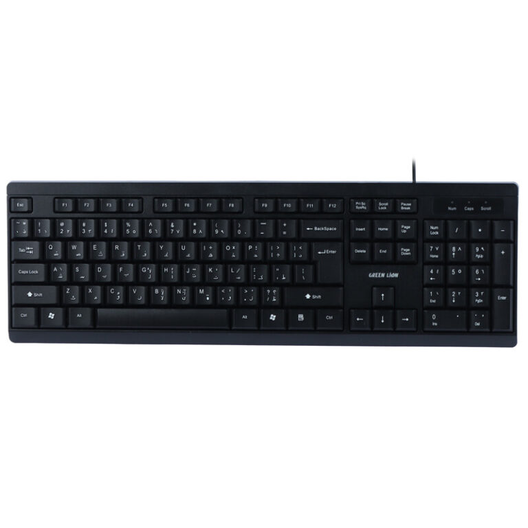 کیبورد و موس گرین لاین GKM-100 پک ضعیف